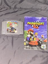 Mario Kart 64 Racing N64 Original Authentic Game W/ Manual Tested & Working
