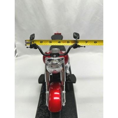 New Bright Harley-Davidson Fat Boy RC Motorcycle Red 49MHz with