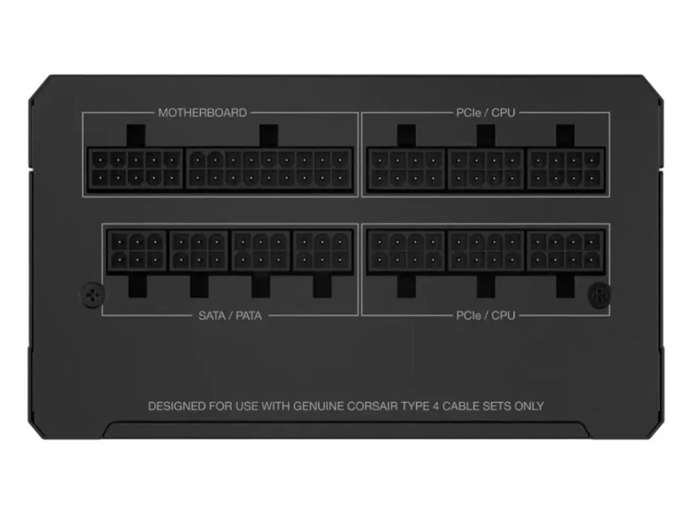 CORSAIR RMe Series RM1200e ATX Power Supply–Fully Modular–ATX 3.0 – 80 PLUS GOLD - Image 4 of 4