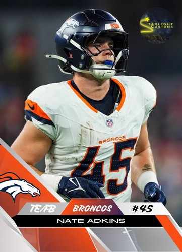 2025 Starlight's Contemporary Denver Broncos Team Set - You Pick - Picture 32 of 105
