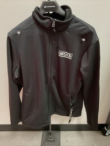 FXR Elevation Tech Zip-Up Hoodie Black Ops | Large