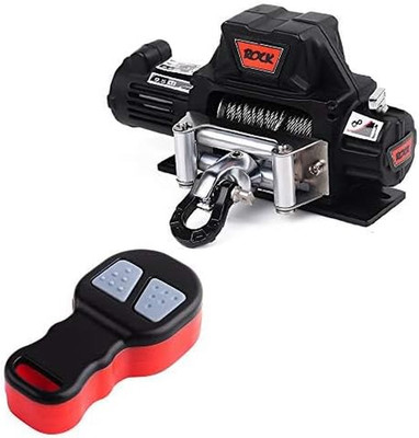 Metal Automatic Winch Wireless Remote Controller System for 1:10 RC Crawler Car