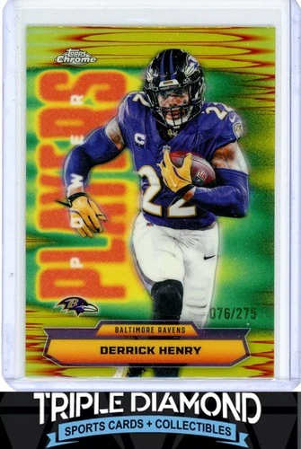 2025 Topps Chrome Derrick Henry Refractor (RAW)