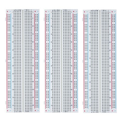 Breadboard 830 Pin Solderless Prototype PCB Kit für Arduino 3er Set