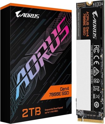GIGABYTE AORUS Gen4 7000E SSD 2TB, M.2 2280