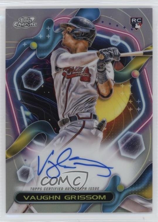2023 Topps Cosmic Chrome Auto Vaughn Grissom #CCA-VG Rookie Auto RC 07yj