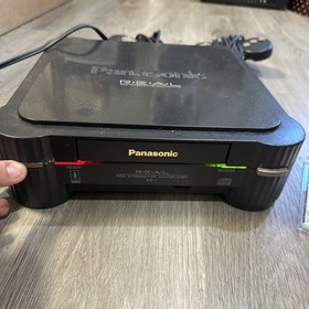 Panasonic 3DO REAL FZ-1 Console Bundle 2 Games Controllers Japan Tested AS-IS