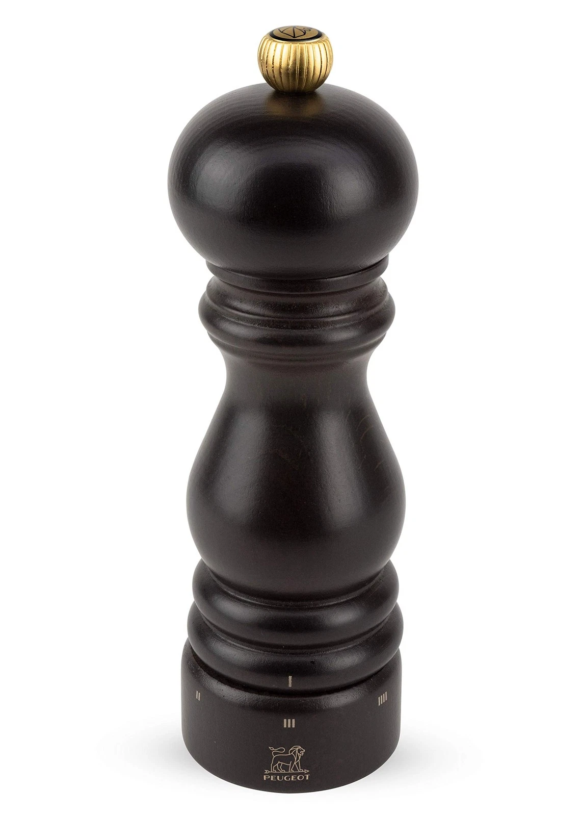 Pepper Mill, u'Select, Wood, Chocolate Finish, 18 cm - 7 in