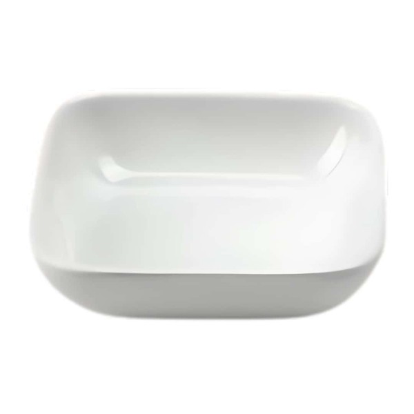 WeißE Quadratische Melamin Aperitif SchüSsel 10 Cm | Antipasto Saucenschale-image