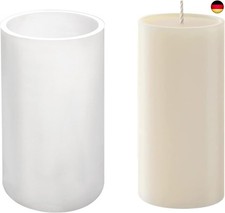 Gro&szlig;e Zylinder-Silikonform f&uuml;r Kerzen, Stumpenkerzen, Zylinderharz, Gie&szlig;form, Si