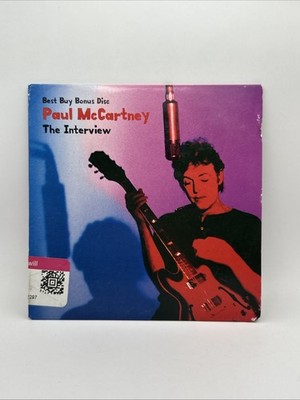 Paul McCartney The Interview CD BEST BUY BONUS DISC! 1999 Beatles