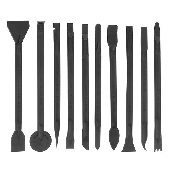 10In1 Set Elektronik Reparatur Werkzeug Kit Demontieren Abnehmen Set Schwarz-image