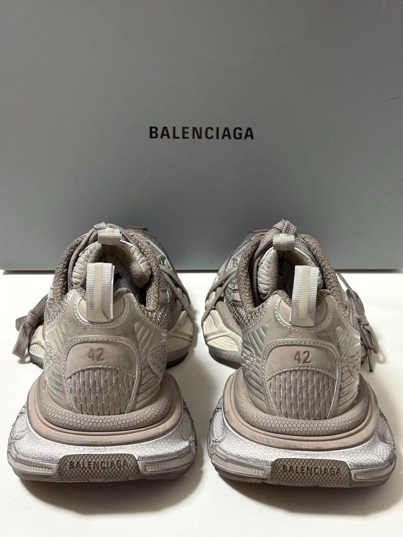 靴 balenciaga 3xl 42 New BALENCIAGA 3XL Sneakers 42 Taupe Balenciaga Mesh & Nylon