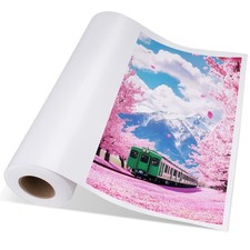 Photo Paper Roll Glossy 24 inch x 164ft, 260g, Wide Format for Inkjet Printer...