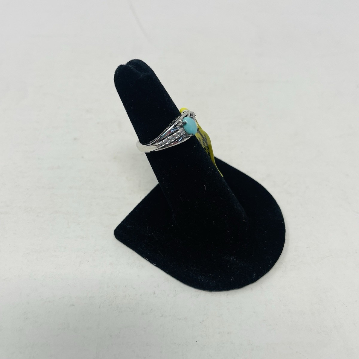 指輪・リング Sleeping Beauty Arizona Arizona Sleeping Beauty Turquoise Cambodian Zircon 925 Sterling