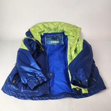 K2 Merlin Skijacke Vintage Ski Jacket Größe 42 Blau Grün Jacke Retro Skiwear