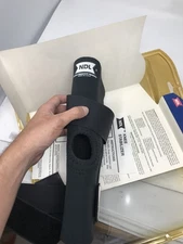 New NDL Terry Lines Neoprine Hinged Knee Stabilizer Black Small