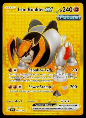 Iron Boulder ex Holo SV05: Temporal Forces 217/162 NM
