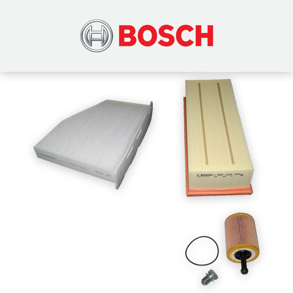 SERVICE KIT for AUDI A3 (8P) 1.9 TDI OIL AIR CABIN FILTERS (2003-2012)