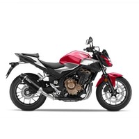 Leovince Schwarzer Auspuffschalldampfer FUR Honda CB500 F 19-21 INOX-COD.14058