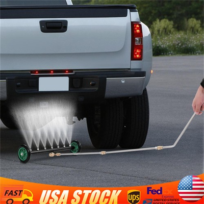 #ad 4000PSI Under Car Pressure Washer Undercarriage Cleaner Wash Broom w 7 Nozzles $46.42