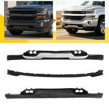 Front Bumper Valance Skid Plate Air Deflector For Chevy Silverado 1500 2016-2018