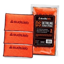 DS Microfiber Detailing Scrub Pad 3 Pack - Car Interior Cleaning & Set of 3