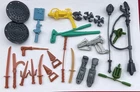 Teenage Mutant Ninja Turtles TMNT Weapons Accessories Lot Vintage 1980s 1990s