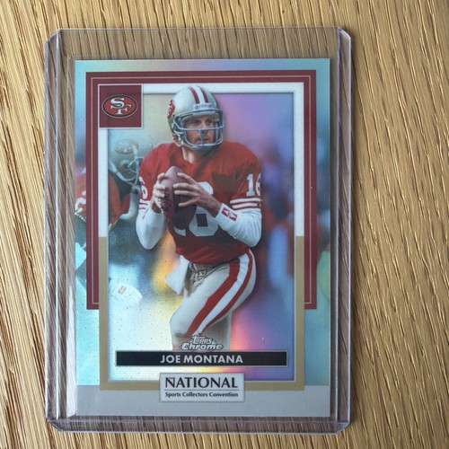 2026 Topps Chrome National NSCC JOE MONTANA NFL-25