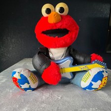 Elmo Rock N Roll Elmo Guitar Plays Music Sings And Shakes 1997 Working