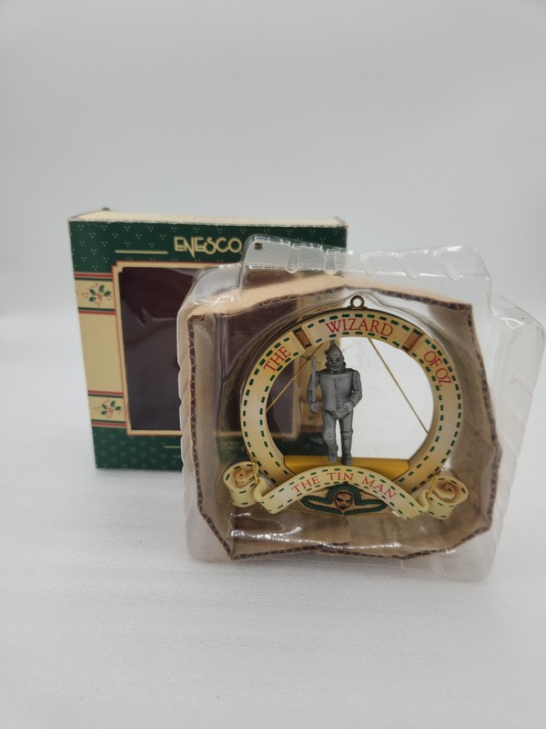 Enesco Treasury The Wizard Of Oz The Tin Man Christmas Holiday Ornament 1989