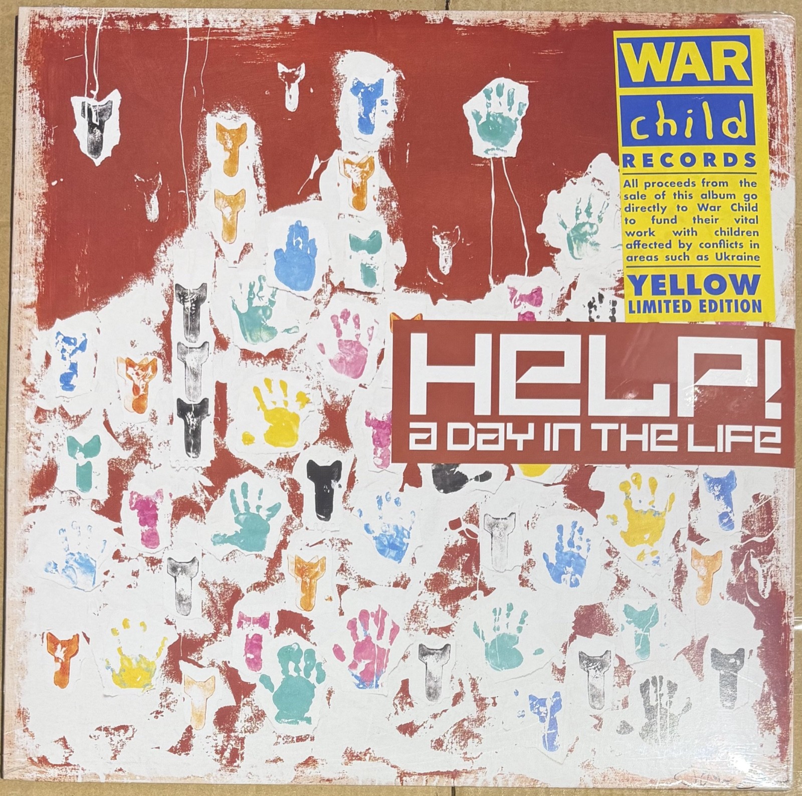 V/A - Help: A Day in the Life (Yellow Vinyl) New Sealed