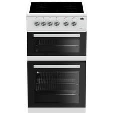 Beko 50cm Electric Cooker - White KDVC563AW