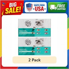 2 Pack Special Kitty Surf Turf Pate Wet Cat Food Variety 5.5oz 40ct 80 Total