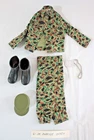 Vintage 1964 GI Joe Action Marine Fatigues Camo Outfit Hong Kong Camouflage