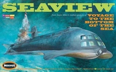 Moebius 708 Voyage to the Bottom of the Sea Seaview Movie Version 1/128 Scale