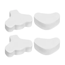 2 Boxes Nose Bridge and Chin Mask Paper Facial Cleansing Pads for Face Cotton