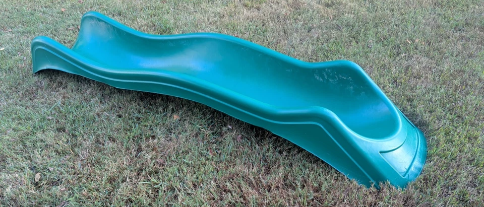 Green Playground Wave Slide 10 foot Free Shipping, Hard to Find - Image 3 of 4