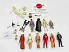 70's 80's Vintage Star Wars Figures Lot Darth Vader Boba Fett Luke Obi Wan Leia