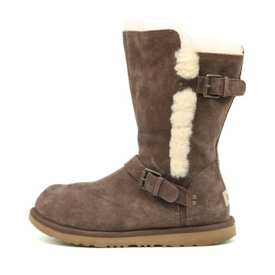 UGG Damen Classic Buckle Stiefel braun Wildleder Warm klassische EU 36