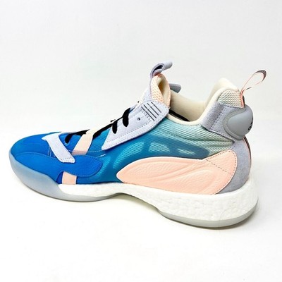 Adidas Kaizam ZoneBoost Aero Blue Clear Orange Mens Size 13