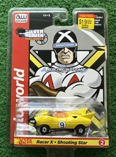 Auto World Speed Racer X Shooting Star HO Scale Silver Screen New In Package