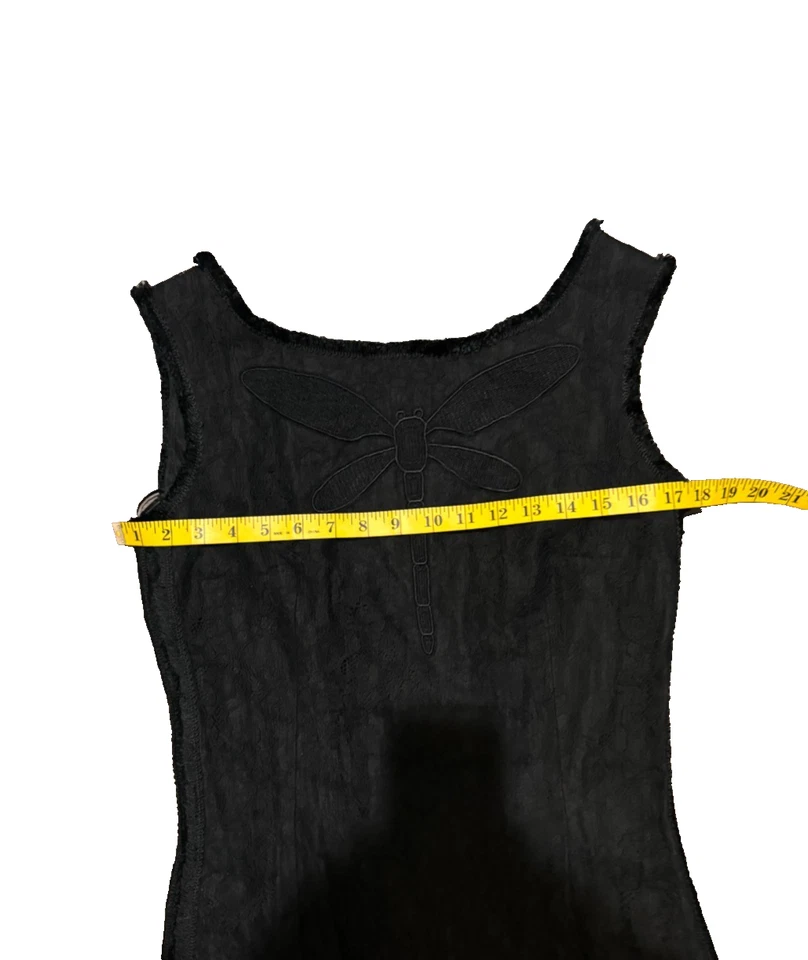 Rochas дизайнерское платье кружева сетки платье с пчелы дизайн редкая / размер 4-6-$2750 - Изображение 3 из 4