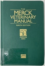 The Merck Veterinary Manual Ninth 9th Edition HC 50th Anniversary Science