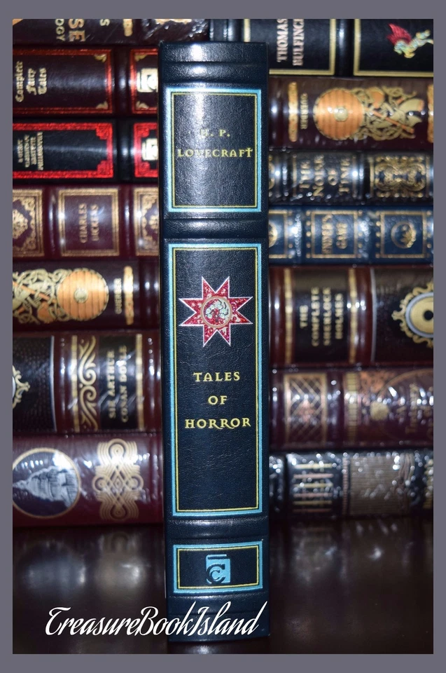 Tales of Horror by H.P. Lovecraft Cthulhu Dunwich New Leather Bound Collectible Foto 2 de 4