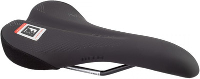 Rocket Black E Bike Saddle, Medium or Wide Sizes, Thick Padding, Contoured for &