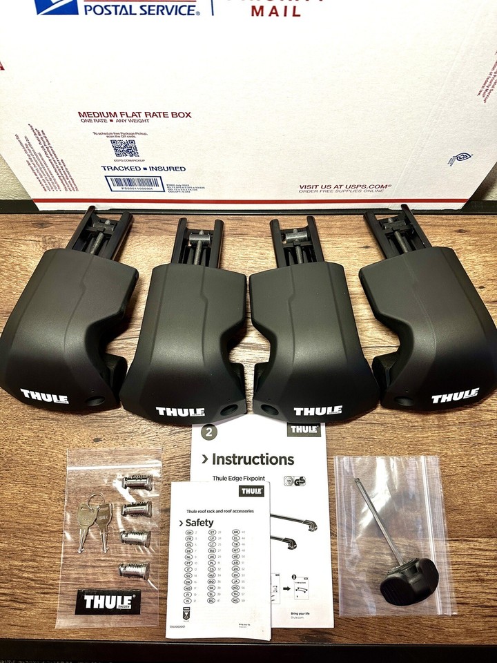 Thule Edge Fixpoint Foot Pack 720701 (New/Repackaged) + Free Thule ...