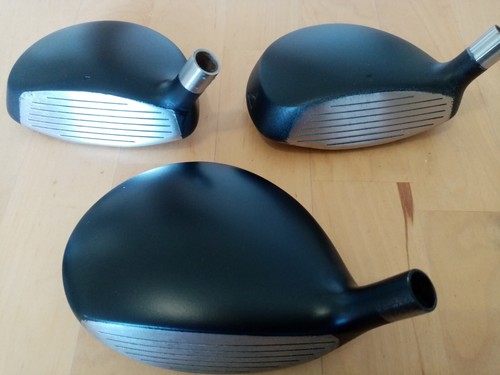 3 wood heads only in good condition x3 - Picture 5 of 8