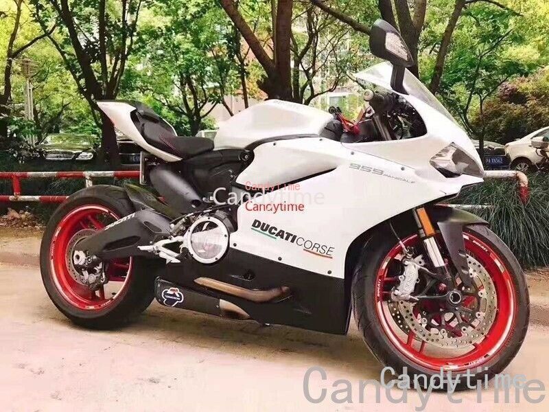 Two Ducati Performance Motorcycle Decals Stickers for bike Two Ducati Performance Motorcycle Decals Stickers for bike