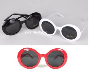 KURT COBAIN WHITE BLACK RED Alien Shades SUNGLASSES